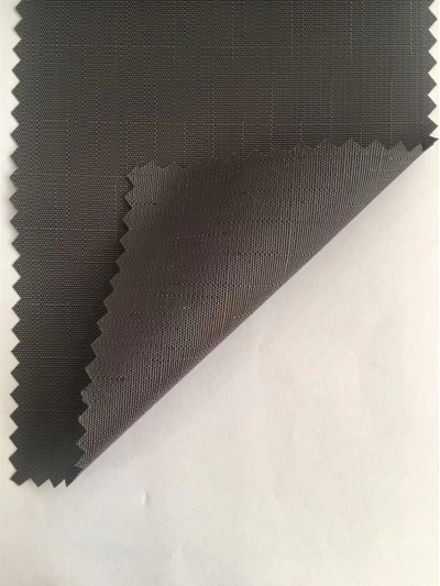 JS-CNYI-多臂竹節布 PU-12  尼龍面料  背囊/雨衣面料    防水 防油 圍裙布料 45度照